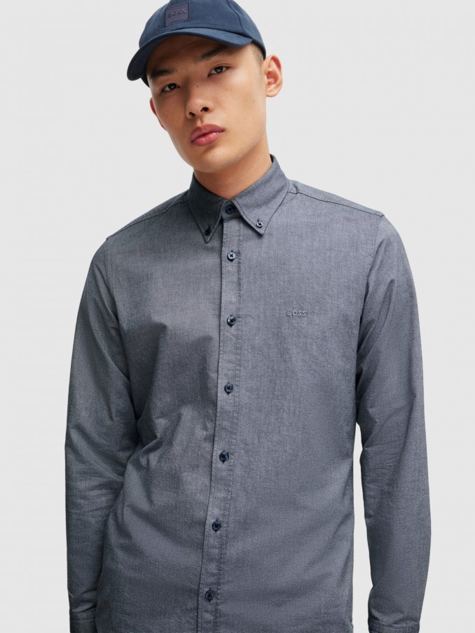 Camisa Hombre Boss Orange