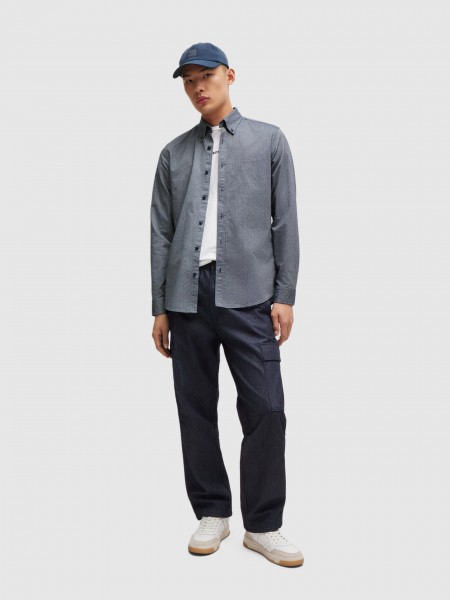 Camisa Hombre Boss Orange