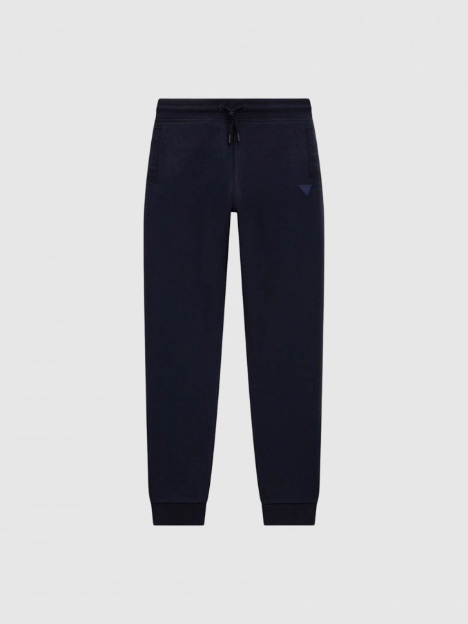 Pants Boy Navy Blue Guess