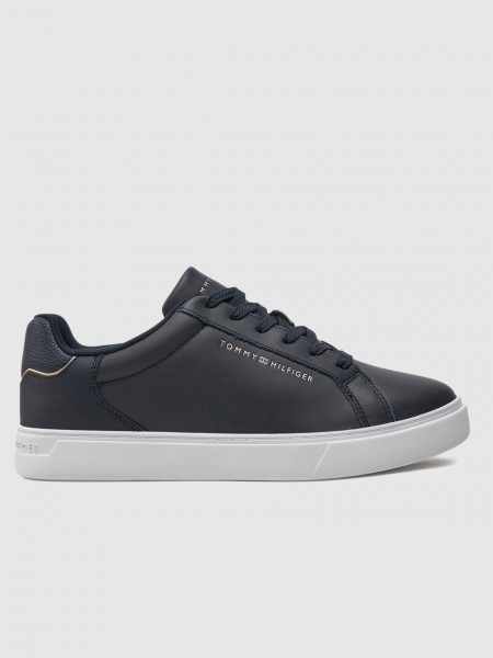 Tenis Mujer Azul Marino Tommy Jeans