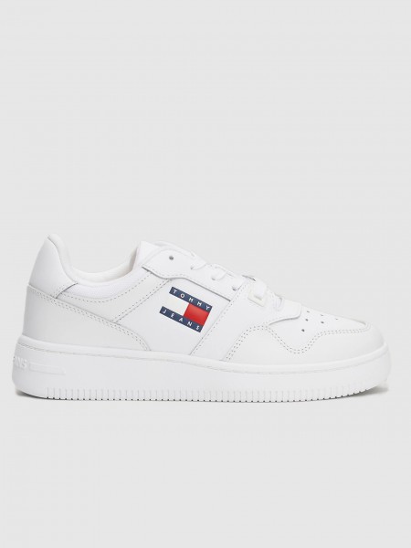 Sneakers Woman White Tommy Jeans