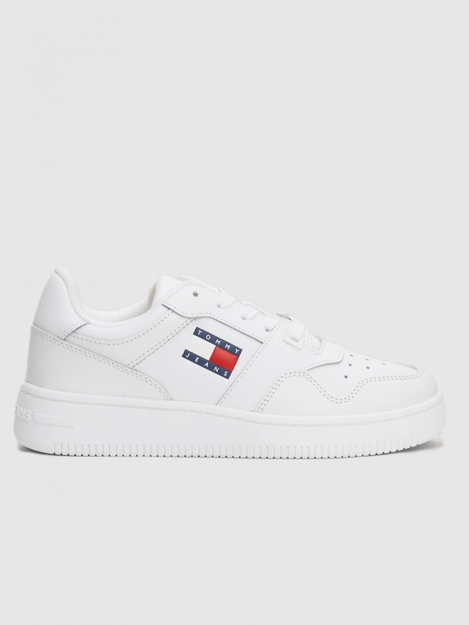 Sneakers Woman White Tommy Jeans