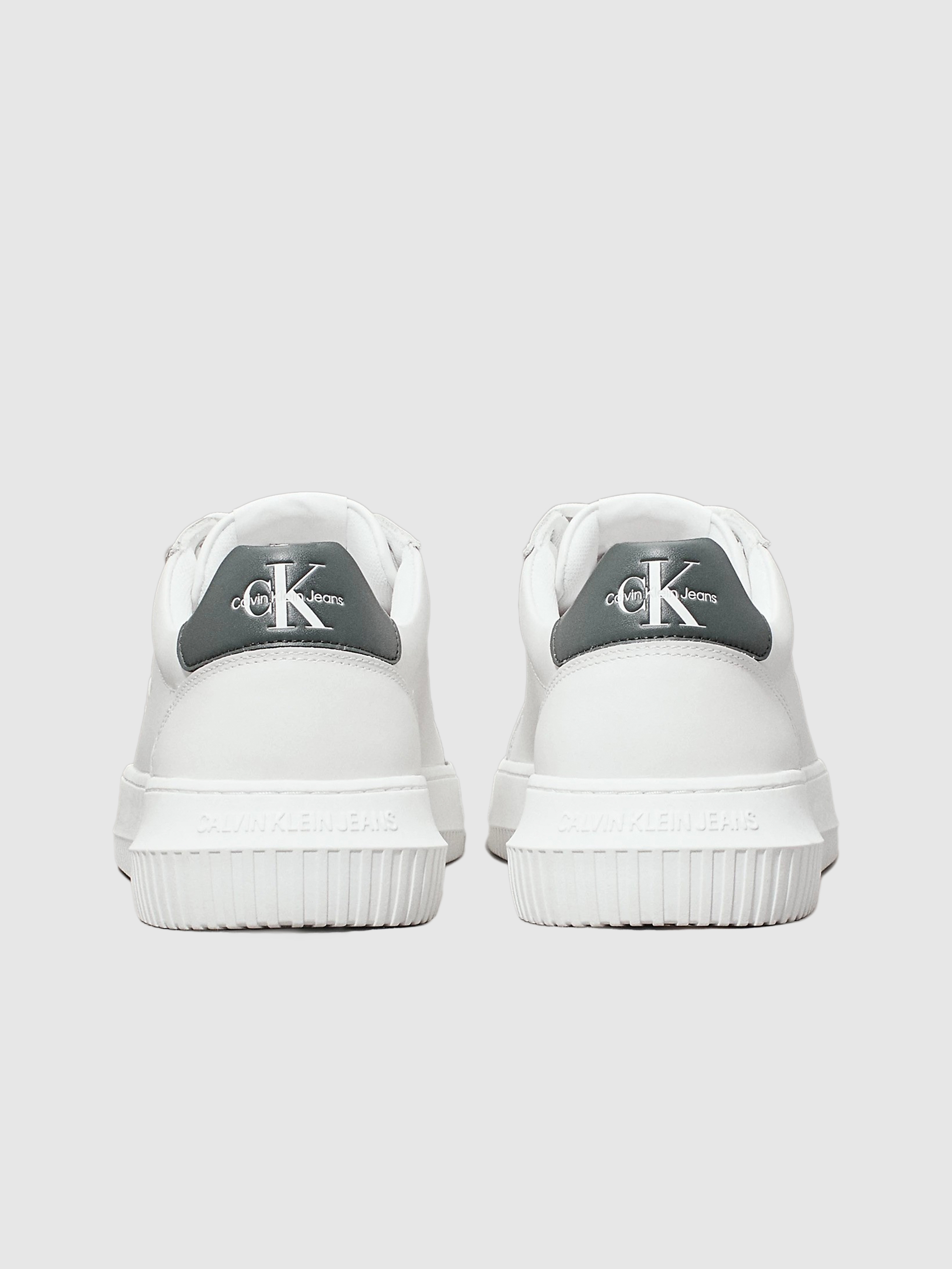 Tenis Hombre Blanco Con Verde Calvin Klein