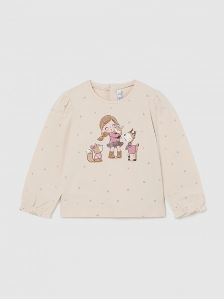 Pullover Baby Girl Cream Mayoral