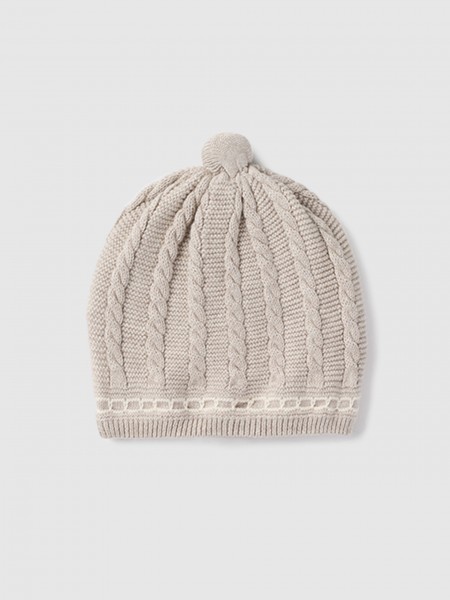 Gorro Bebe Nio Beige Mayoral