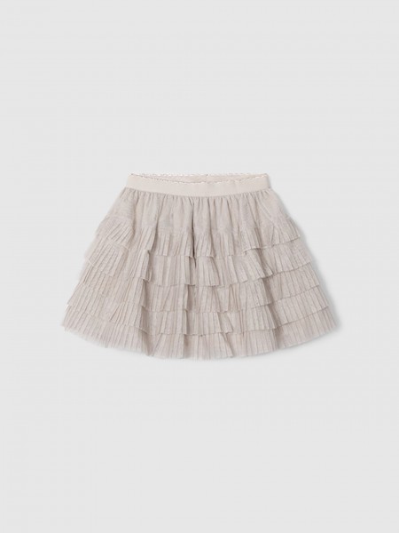 Skirt Girl Beige Mayoral