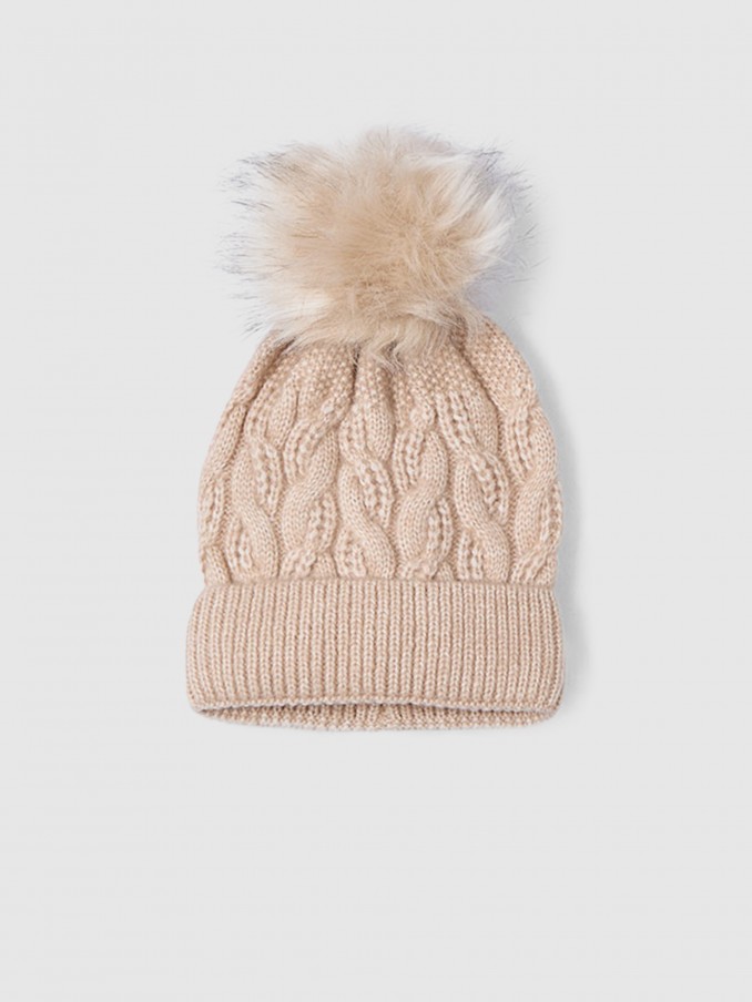 Beanie Girl Cream Mayoral