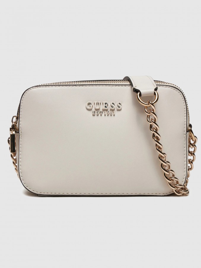 Bolsos de Hombro Mujer Blanco Guess