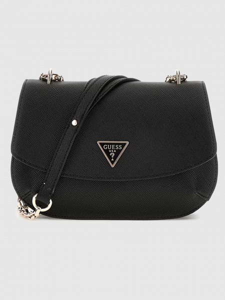 Bolsos de Hombro Mujer Negro Guess