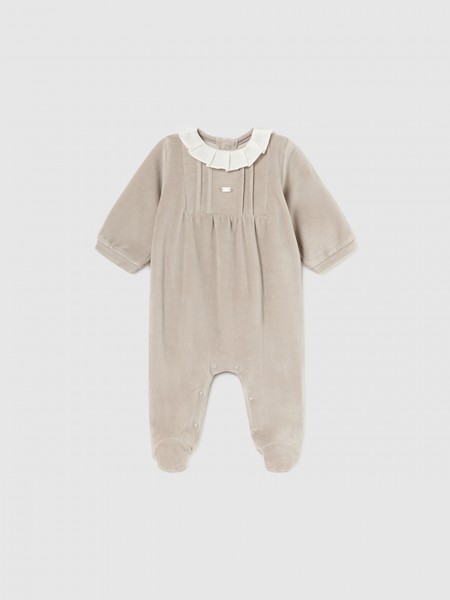 Babygrows Baby Girl Beige Mayoral