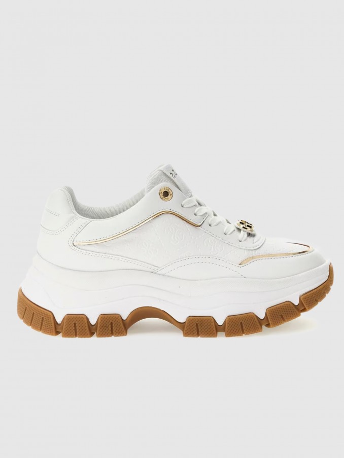 Sneakers Woman White Guess