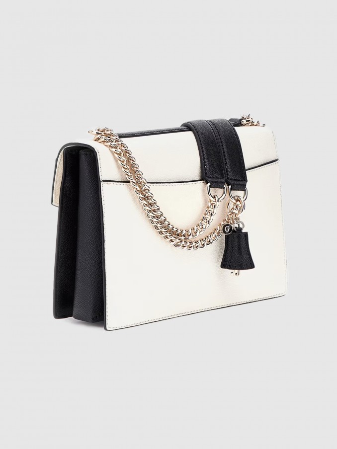 Shoulder Bags Woman Cream Guess