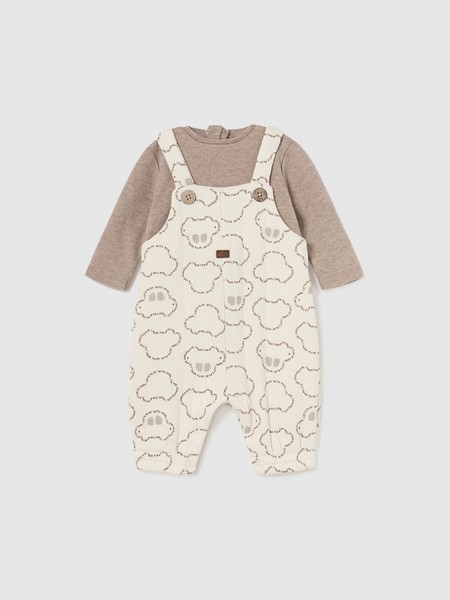 Overall Baby Boy Cream Mayoral