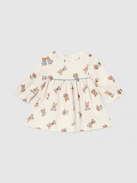 Dress Baby Girl Cream Mayoral