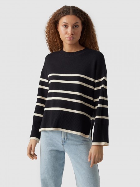 Pullover Woman Black Vero Moda