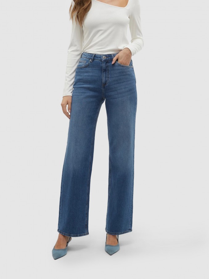 Pants Woman Jeans Vero Moda