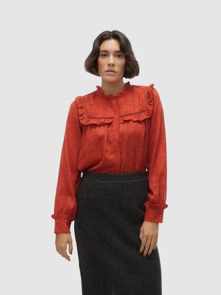 Blouse Woman Roof Tile Vero Moda