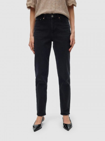 Pantalones Mujer Negro Vero Moda