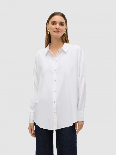 Camisa Mujer Blanco Vero Moda