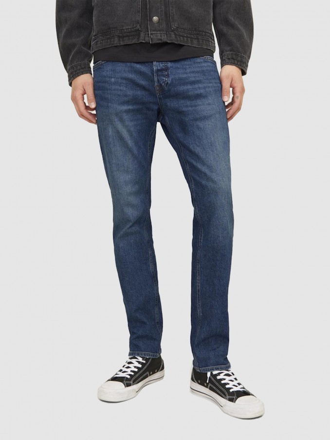 Pants Man Dark Jeans Jack & Jones