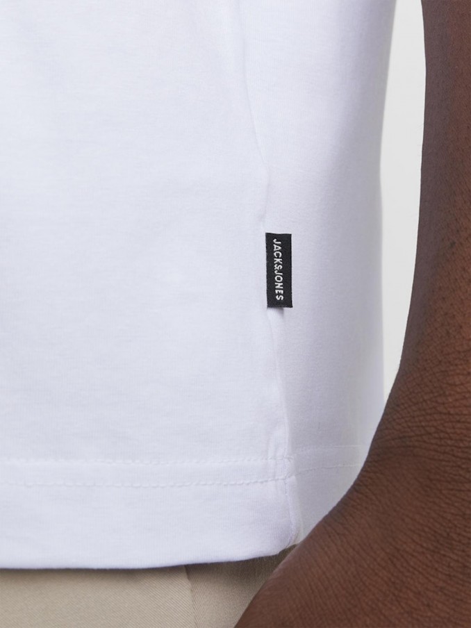 Camiseta Hombre Blanco Jack & Jones