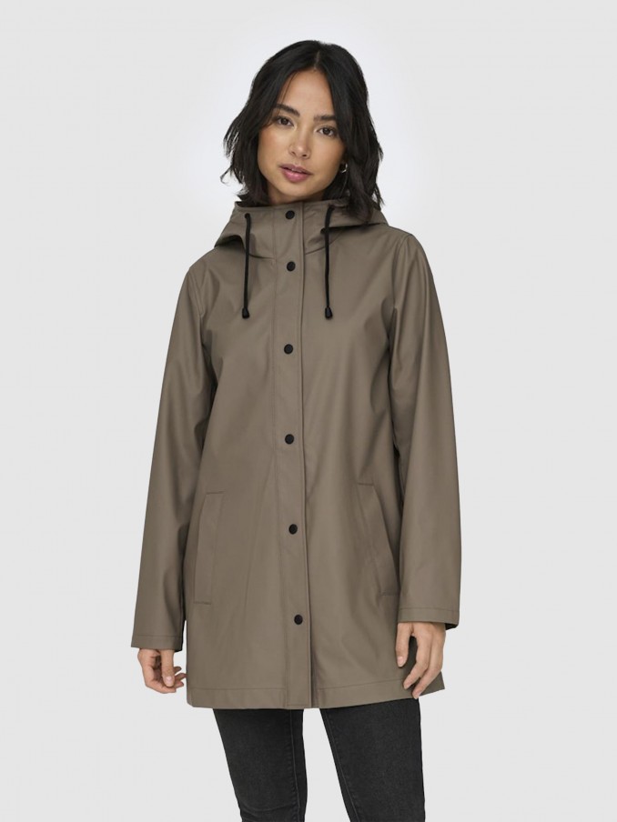 Parka Mujer Marrn Only