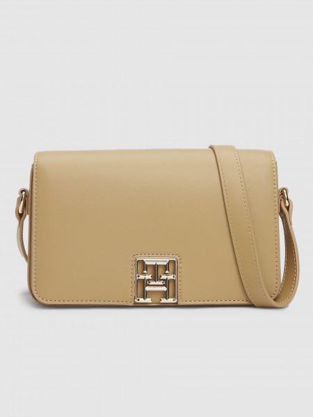 Bolsos de Hombro Mujer Beige Tommy Jeans