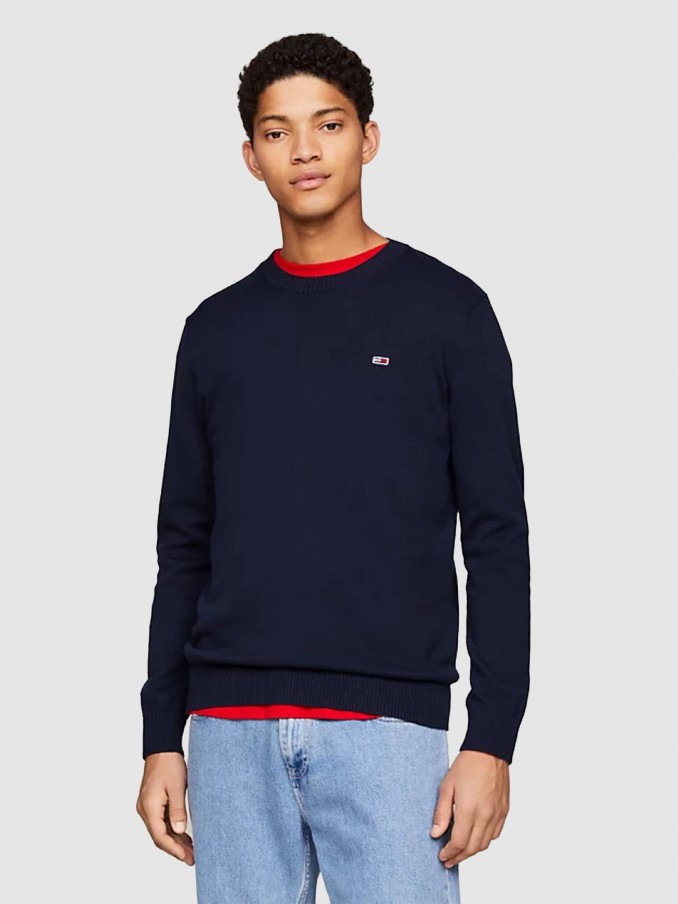 Jumper Man Navy Blue Tommy Jeans