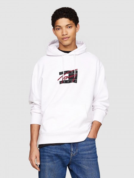 Sweatshirt Homem Graffiti Tommy Jeans