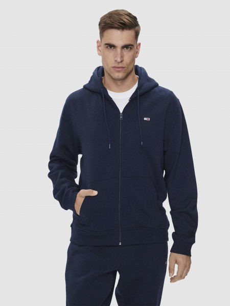 Sweatshirt Homem Zip Tommy Jeans