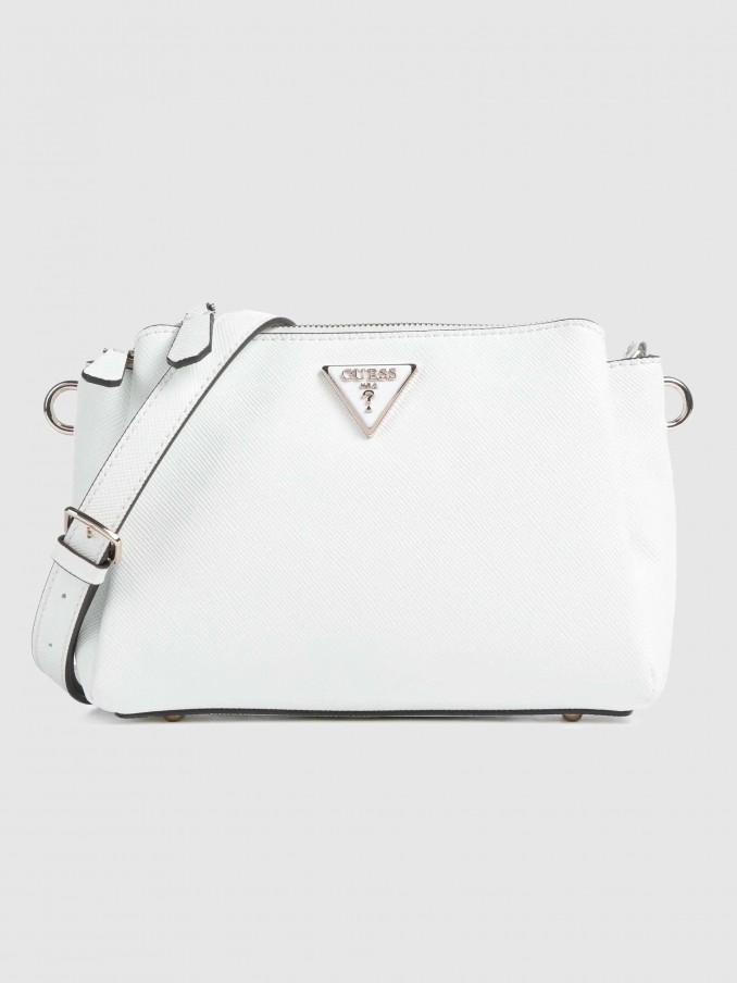 Bolsos de Hombro Mujer Blanco Guess