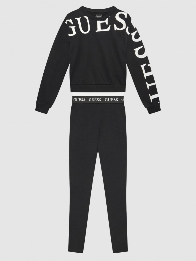 Tracksuit Girl Black Guess