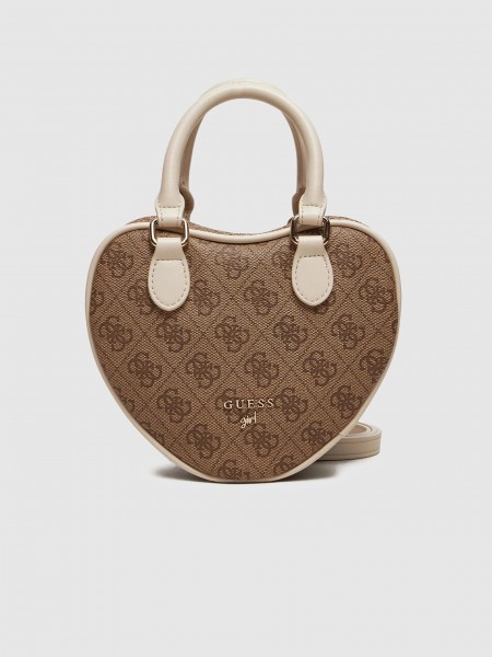 Shoulder Bags Girl Beige Guess