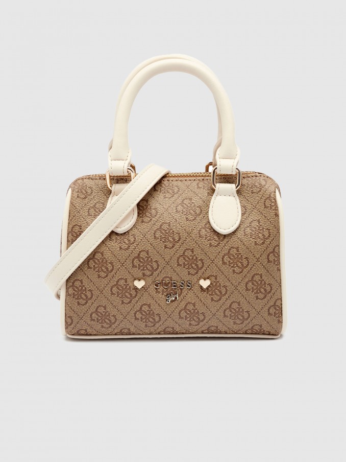 Shoulder Bags Girl Beige Guess