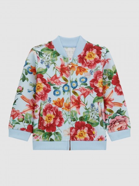 Jacket Girl Floral Guess