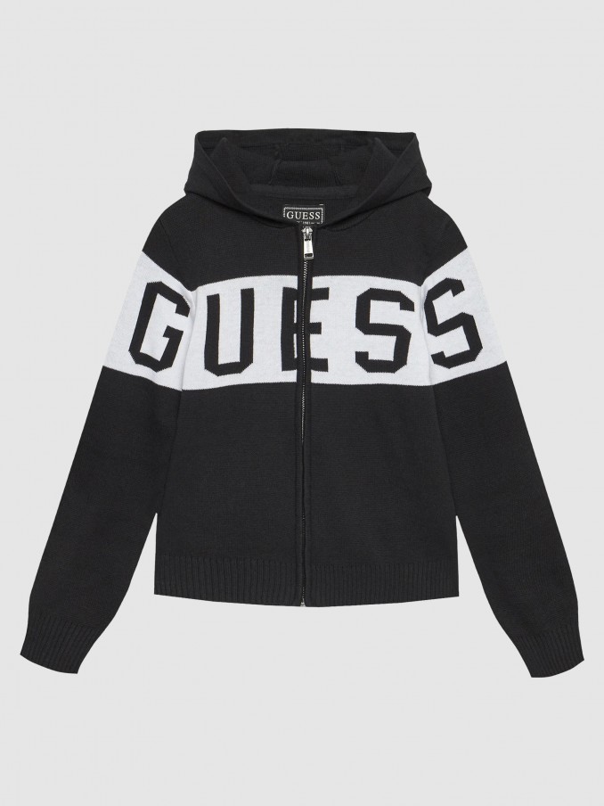 Chaqueta Nio Negro Guess