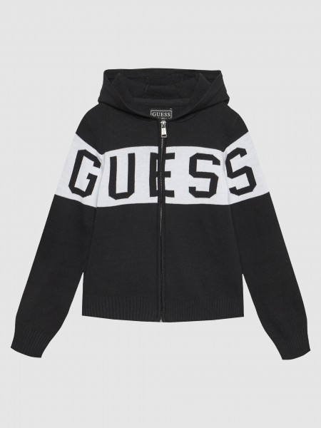 Chaqueta Nio Negro Guess