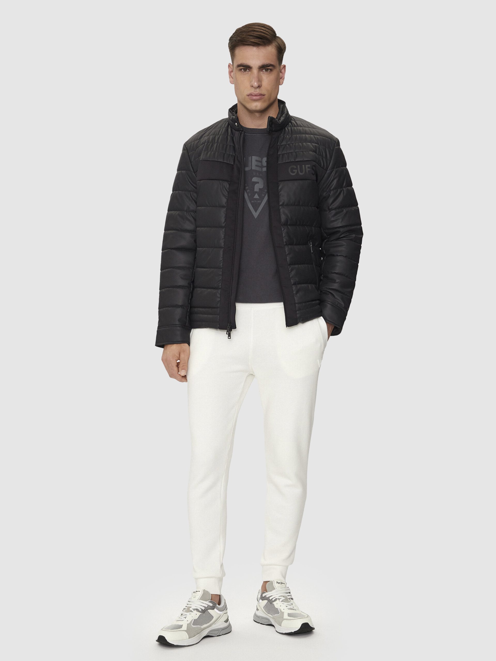 Jacket Man Black Guess