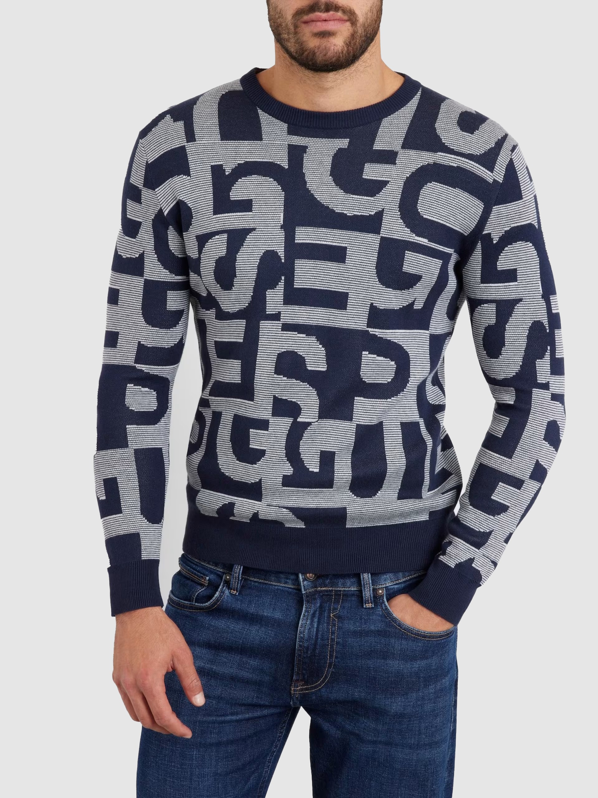 Camisola de Malha Homem Denny Guess