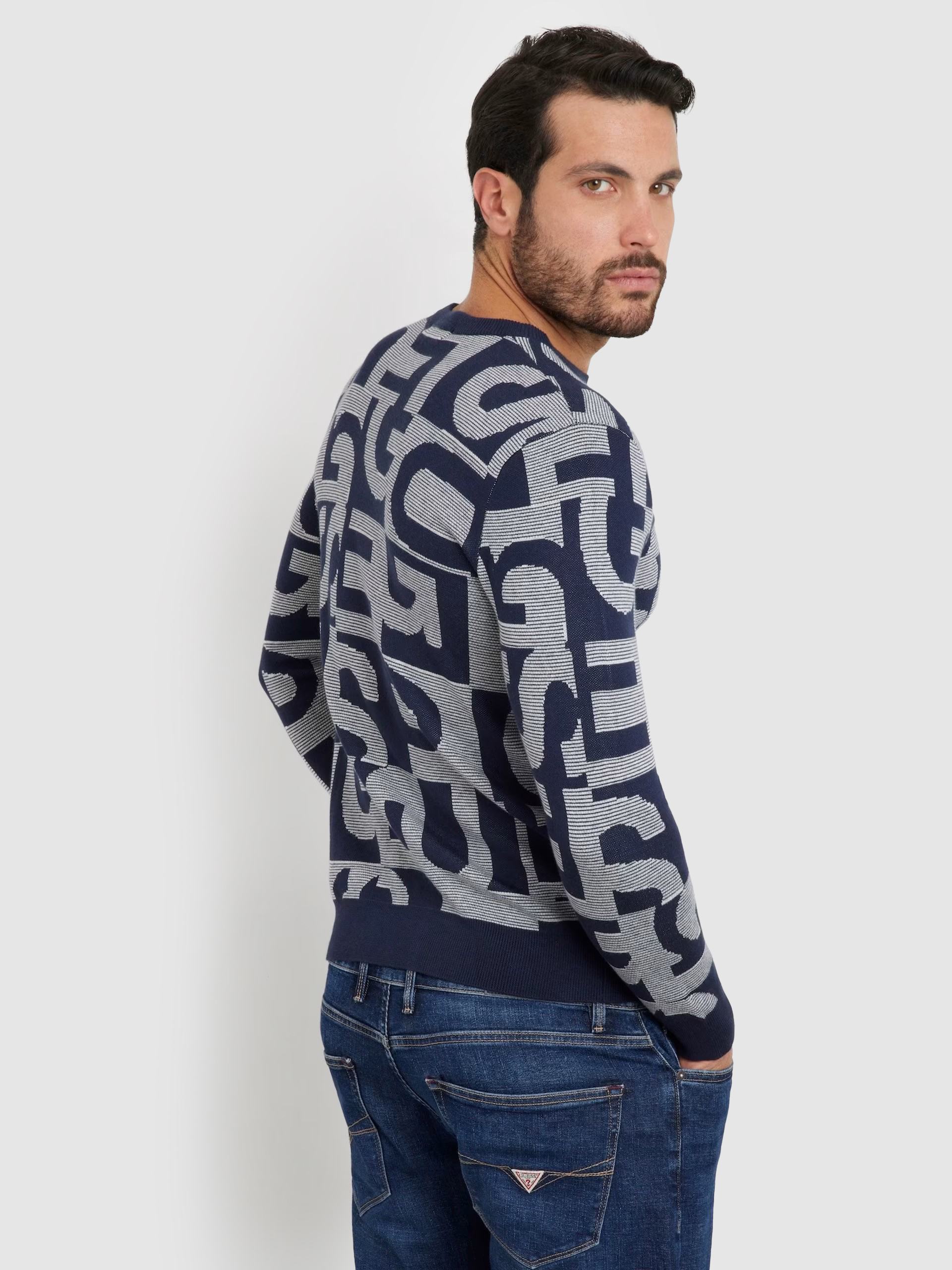 Camisola de Malha Homem Denny Guess