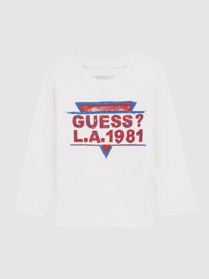 Pullover Boy White Guess