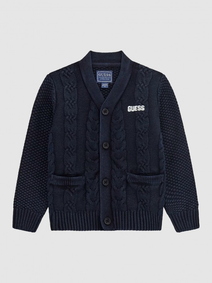 Casaco Menino Cardigan Guess