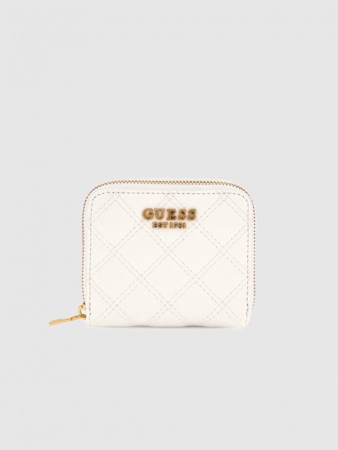 Wallet Woman White Guess