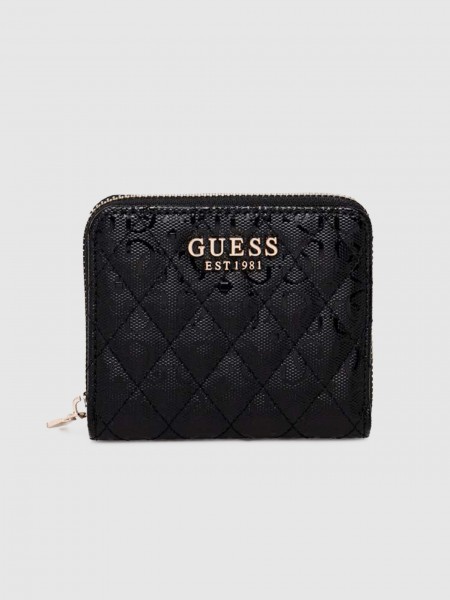 Billetera Mujer Negro Guess