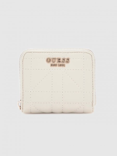 Wallet Woman Cream Guess