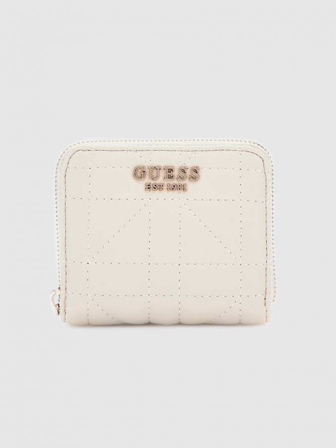 Wallet Woman Cream Guess