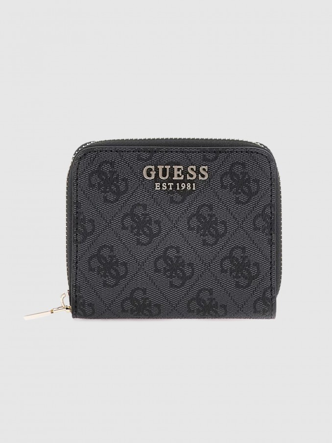 Billetera Mujer Negro Guess