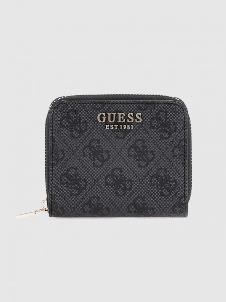 Billetera Mujer Negro Guess