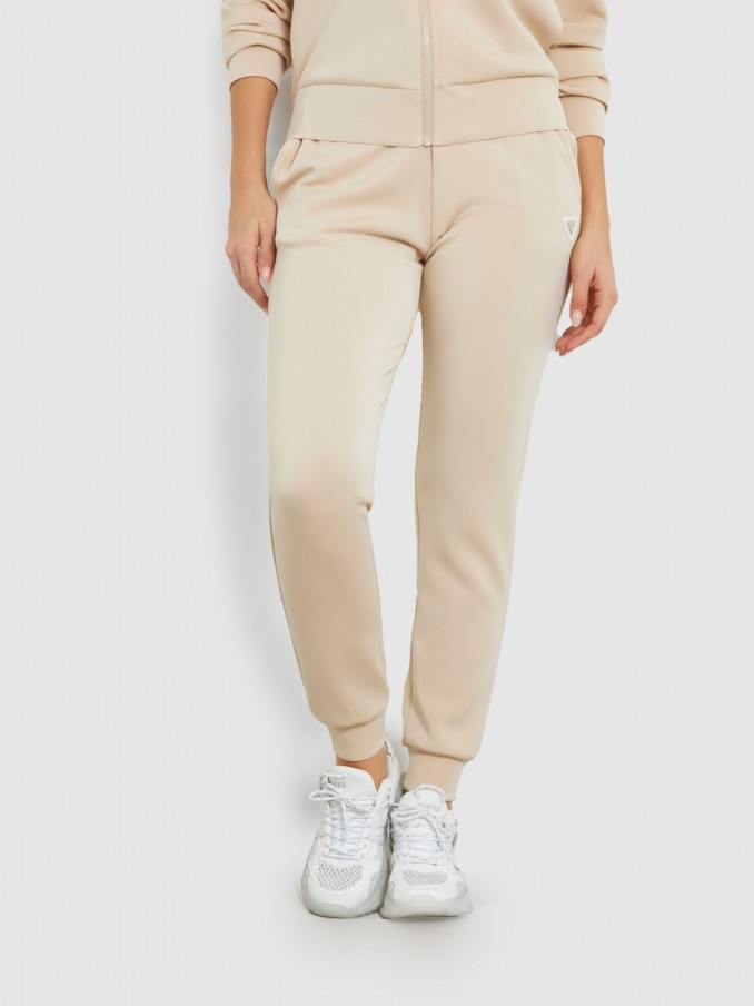 Pantalones Mujer Beige Guess Underwear