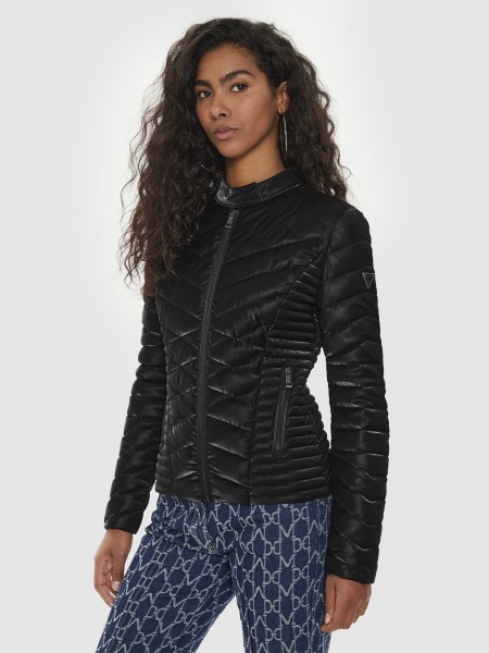 Chaqueta Mujer Negro Guess